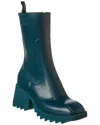 Shop Chloé Betty Rain Boot In Green