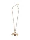 Chloé Necklace With Horse Head Pendant In Gold