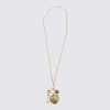 Chloé Victorian Charm Necklace In Gold