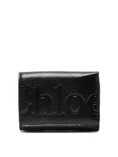 Chloé Bikie Wallet In Black