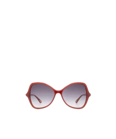 Chloé Billie Buttefly Frame Sunglasses In Gray