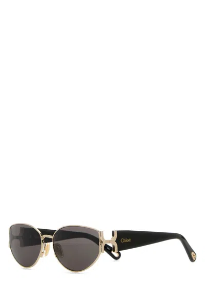 CHLOÉ CHLOE BLACK ACETATE SUNGLASSES
