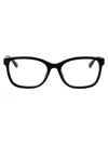 Chloé Black Acetate Optical Glasses In Transparent