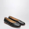 Chloé Black Ballet Flats With Small Studs In Black