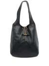Chloé Balloon Small Grained Leather Bag In Black