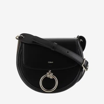 CHLOÉ BLACK BLACK ARLENE SMALL CROSSBODY