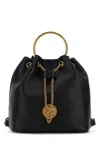 Chloé Black Bracelet Small Backpack In Pattern