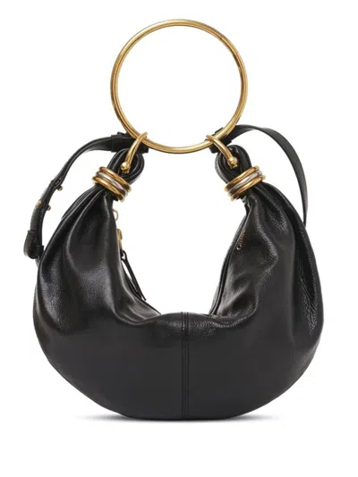 CHLOÉ BLACK BRACELET SMALL HOBO