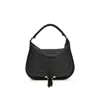 Chloé Black Calf Leather Bos Taurus Shoulder Bag In Black