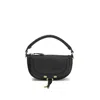 Chloé Mini Marcie Shoulder Bag In Soft Leather In Black