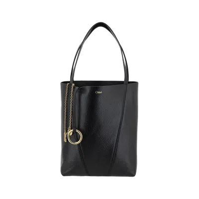 Chloé Woman Black Tote Bags