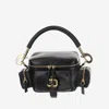 Chloé Black Camera Bag In Shiny Leather In Black
