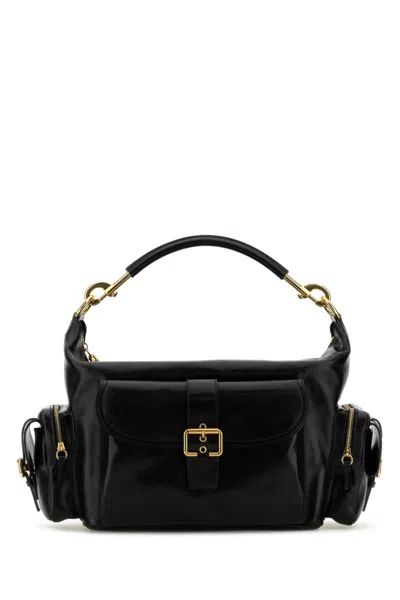 CHLOÉ BLACK CAMERA LARGE SHOULDER BAG