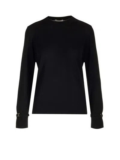 Chloé Black Cashmere Crew-neck Sweater