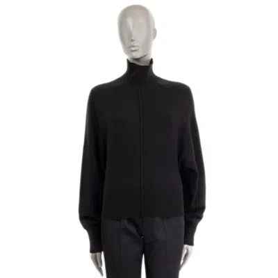 Pre-owned Chloé Chloe Black Cashmere Turtleneck Sweater S