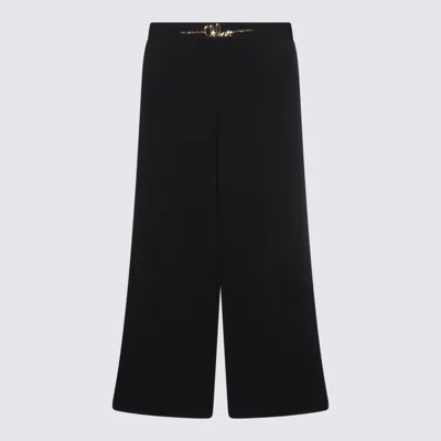 Chloé Kids' Black Cotton Pants