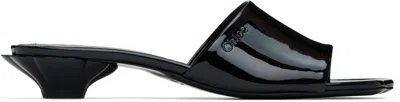 Chloé Black Flower Sandals