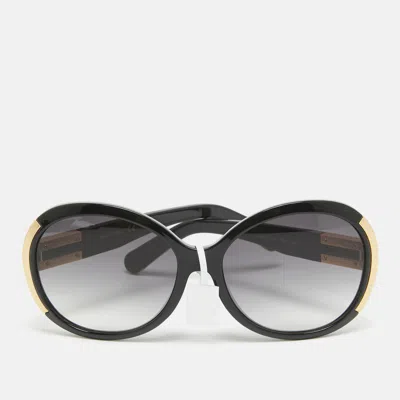 Pre-owned Chloé Black Gradient Ce634s Oversized Sunglasses