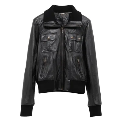 Chloé Black Jackets - Bomber Jackets Women