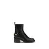 Chloé Black Lamb Ovis Aries Aries Ankle Boots In Black