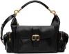 Chloé Camera Smooth Leather Bag In 001 Black