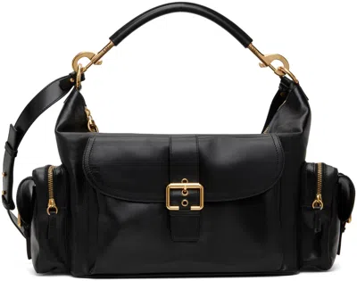 Chloé Black Large Camera Bag In 001 Black
