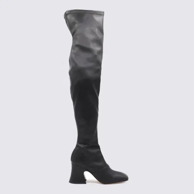 Chloé Black Leather Boots