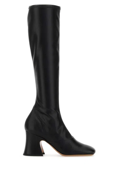 Chloé Black Leather Boots