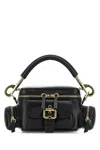 Chloé Chloe Women Petrol Blue Leather Camera Bag Handbag In Black
