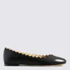 Chloé Flat Shoes Blacks And Greys In Black