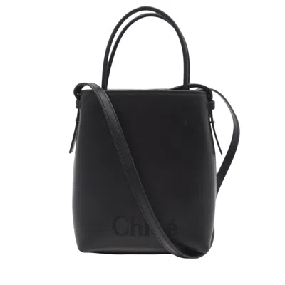 Pre-owned Chloé Black Leather Handbag Shoulder Bag ()