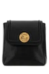 Chloé Chloe Women Black Leather Horse Medal Backpack In Black