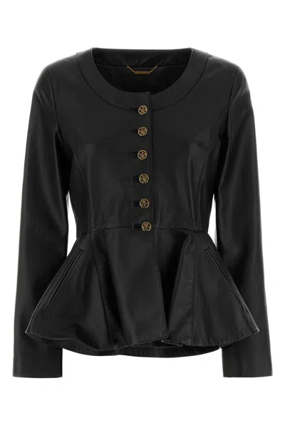 CHLOÉ BLACK LEATHER JACKET