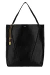 Chloé Borsa Shopping Spin Piccola In Pelle Nera Donna In Black