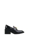 Chloé Black Leather Sandal In Black