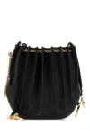 Chloé Chloe Women Black Leather Sea Treasures Crossbody Bag In Black