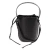 Chloé Sense Leather Bucket Bag In Black
