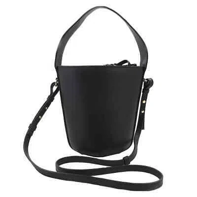 Pre-owned Chloé Chloe Black Leather Sense Bucket Bag Chc23ss420i60001