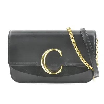 Pre-owned Chloé Black Leather Shoulder Bag ()