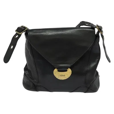 Pre-owned Chloé Black Leather Shoulder Bag ()