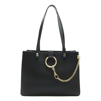 Pre-owned Chloé Black Leather Shoulder Bag Tote Bag ()