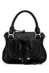 CHLOÉ BLACK LEATHER SMALL MARCIE HANDBAG