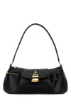 Chloé Black Leather The 99 Shoulder Bag In Black