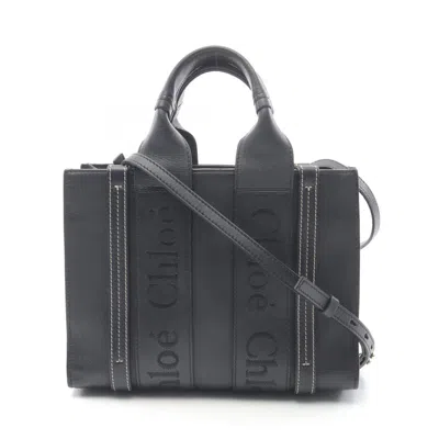 Pre-owned Chloé Black Leather Tote Bag ()