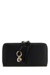 Chloé Leather Wallet With Gold-tone Hardware And Tassel Accent