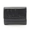 Chloé Trifold Wallet C Chlo Small In Black