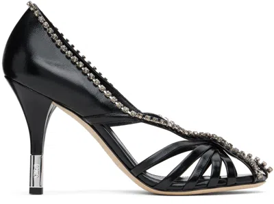 CHLOÉ BLACK LEONIE HEELS
