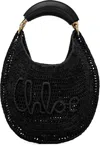 Chloé Black Made For A Woman Edition Summer Banana Bag In 001 Black