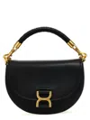 Chloé Leather Top Handle Bag In Black