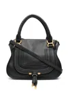 Chloé Black Marcie Satchel In Black